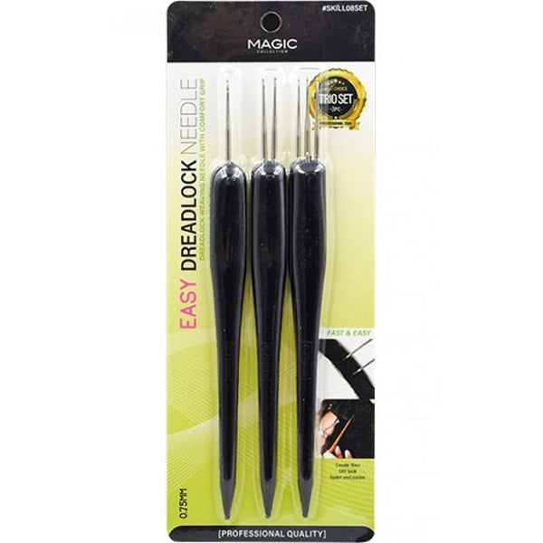 Magic Collection Easy Dreadlock Needle Set for Effortless Loc Maintenance & Repair Multi-Size