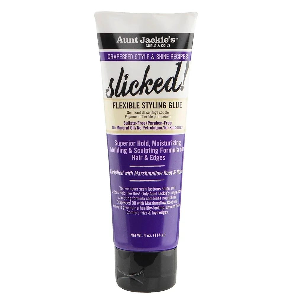 Aunt Jackie's Slicked Flexible Styling Glue 4oz