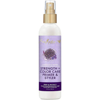 Shea Moisture Purple Rice Water Strength & Color Care Primer & Styler 7.5 oz / 222 ml - For Color-Treated Hair, Strength & Styling Prep