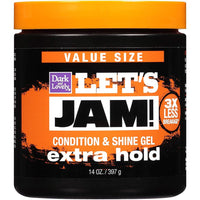 Let's Jam Shining & Conditioning Gel Extra Hold for Sleek Styles & Healthy Hair
