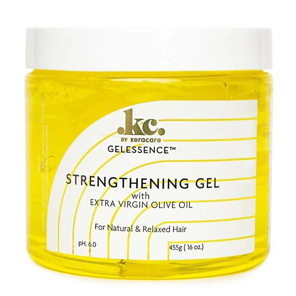 Keracare Gel Essence Strengthening Gel 16 oz / 473 ml - For Enhanced Curl Definition & Strong Hold