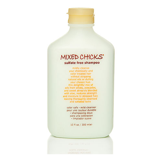 Mixed Chicks Sulphate Free Shampoo Gentle Cleansing & Frizz Control for Curly, Wavy & Textured Hair 300ml/10.14 oz