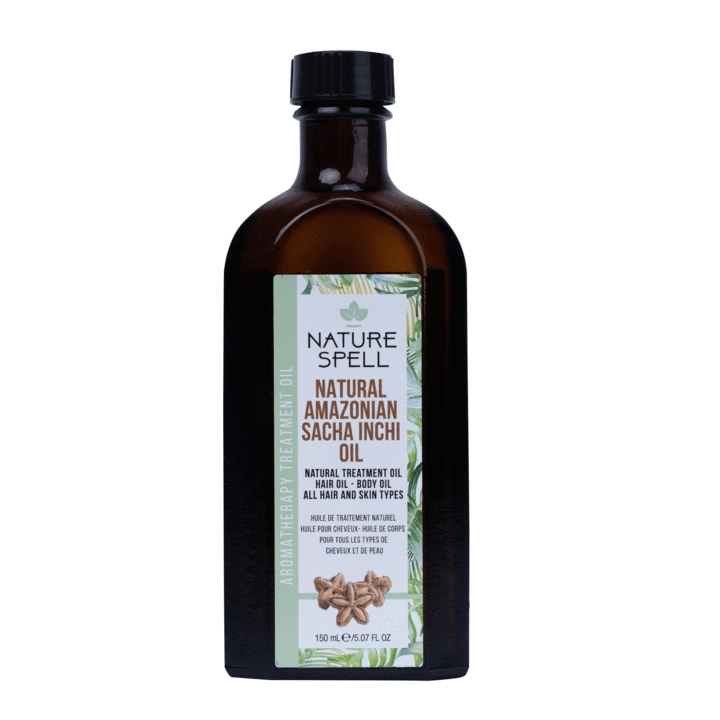 Nature Spell Sacha Inchi Oil Nourishing & Strengthening for Hair & Body 150ml/5.07 oz