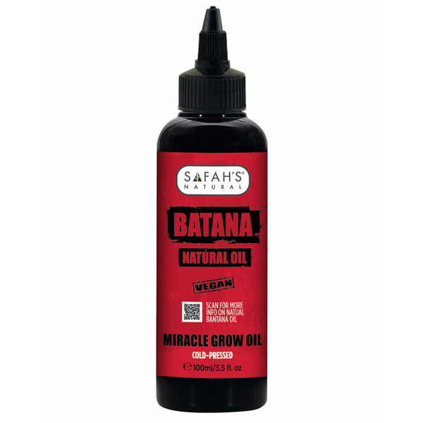 Safah's Natural Blended Batana Miracle Grow Oil for Hair Growth, Repair & Scalp Health 3.5 oz