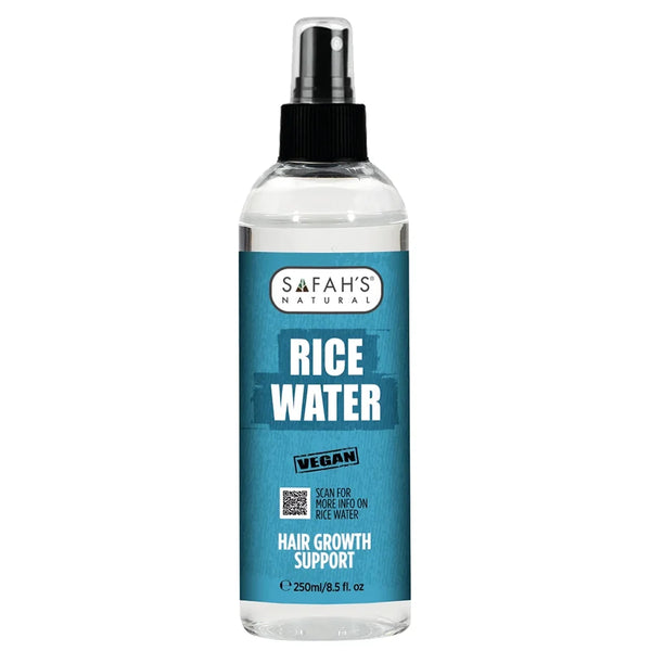 Safah's Natural Rice Water Hair Mask: Strengthens & Promotes Growth for All Hair Types 8.5 oz