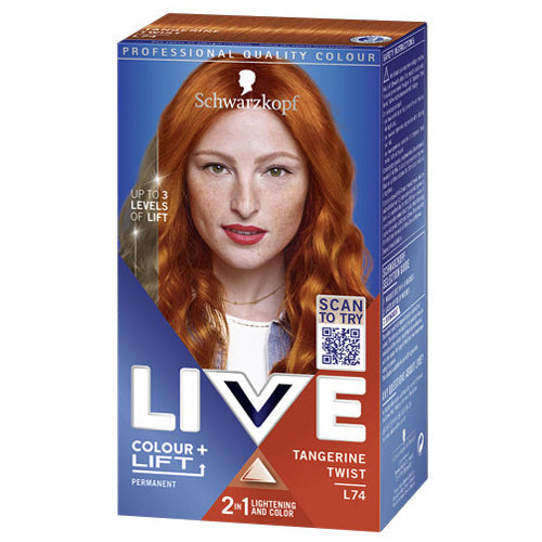 Schwarzkopf Live Colour + Lift Permanent Hair Dye for Vibrant At-Home Colour & Lightening