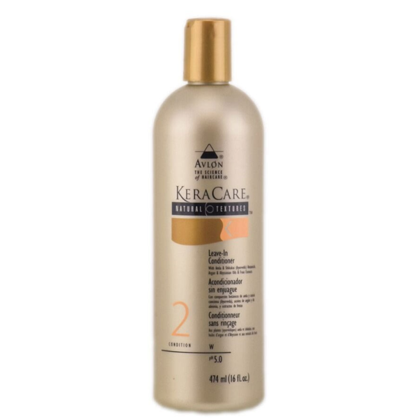 Keracare Natural Textures Leave In Conditioner 16 oz / 473 ml - For Natural Hair, Detangling & Moisture