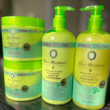 Olive Moisture Rosemary & Mint Nourishing Leave-In Conditioner for Hydrated, Stronger Hair 16 oz
