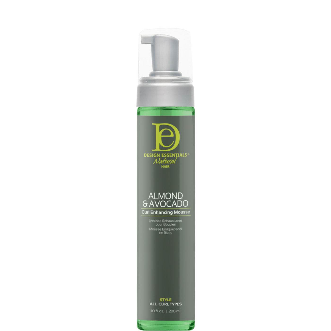 Design Essentials Natural Almond & Avocado Natural Curl Enhancing Mousse 10oz