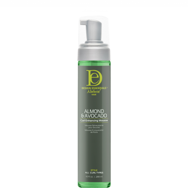 Design Essentials Natural Almond & Avocado Natural Curl Enhancing Mousse 10oz