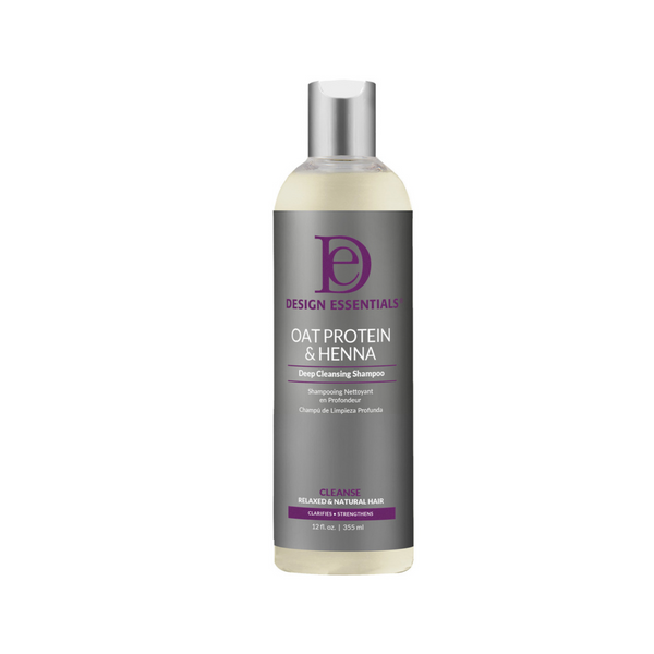 Design Essentials Classic Oat Protein & Henna Deep Cleansing Shampoo