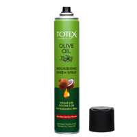 Totex Olive Oil Nourishing Sheen Spray for Intense Shine & Hydration, All Hair Types, 300ml