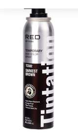 Red by Kiss Tintation Temporary Hair Colour Spray for Vibrant Wash-Out Colour 2.82oz