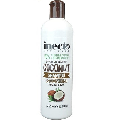 Sleek MakeUP Inecto Naturals Coconut Shampoo Hydrating & Nourishing for All Hair Types 500ml/16.91 oz
