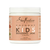 Shea Moisture Coconut & Hibiscus KIDS Braiding Jam for Hold & Shine for Kids' Braids & Styles 5.5 oz