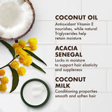 Shea Moisture 100% Extra Virgin Coconut Oil Head-to-Toe Nourishing Hydration for Hair and Skin 445 ml/15.1 oz
