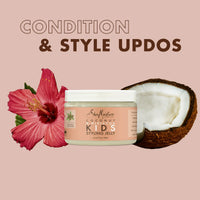Shea Moisture Coconut & Hibiscus KIDS Styling Jelly 12 oz / 355 ml - For Kids' Curly Hair & Sleek Styles
