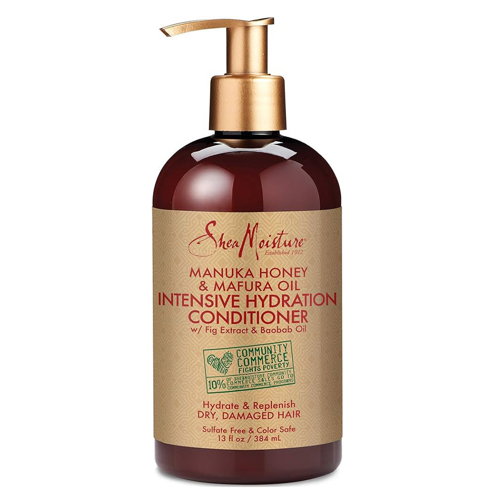 Shea Moisture Manuka Honey & Mafura Oil Intensive Hydration Conditioner 13 oz / 384 ml - For Dry, Brittle Hair