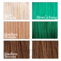 Manic Panic Semi-Permanent Hair Color Cream Siren's Song Vibrant Teal Colour for Expressive Style 118ml
