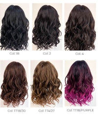 Sleek ESME Spotlight 101 Tongable Synthetic Lace Wig: Versatile Styling & Natural Hairline, Full Head