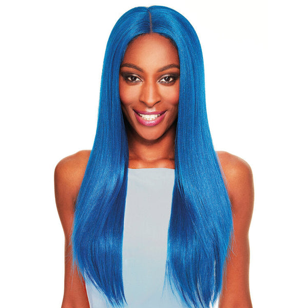 Sleek Diamond Spotlight 101 Synthetic Lace Front Wig - Natural Hairline & Easy Styling for Women