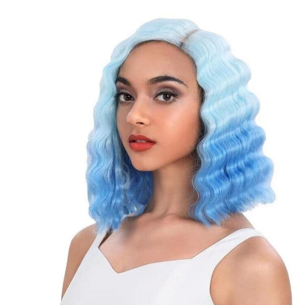 Sleek Molly Spotlight 101 Synthetic Lace Parting Wig | Natural Hairline & Realistic Finish