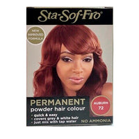 Sta-Sof-Fro Permanent Powder Hair Colour: Vibrant, Long-Lasting Colour for All Hair Types 8g/0.28 oz