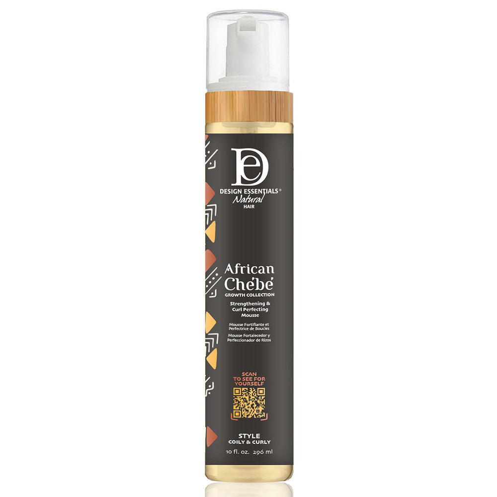 Design Essentials African Chebe Strengthening & Curl Perfecting Mousse 10oz