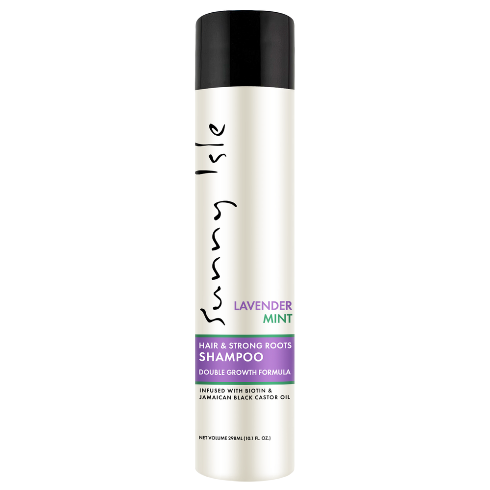 Sunny Isle Lavender Mint Hair & Strong Roots Shampoo Cleanses hair and scalp 298 ml/10.1 oz