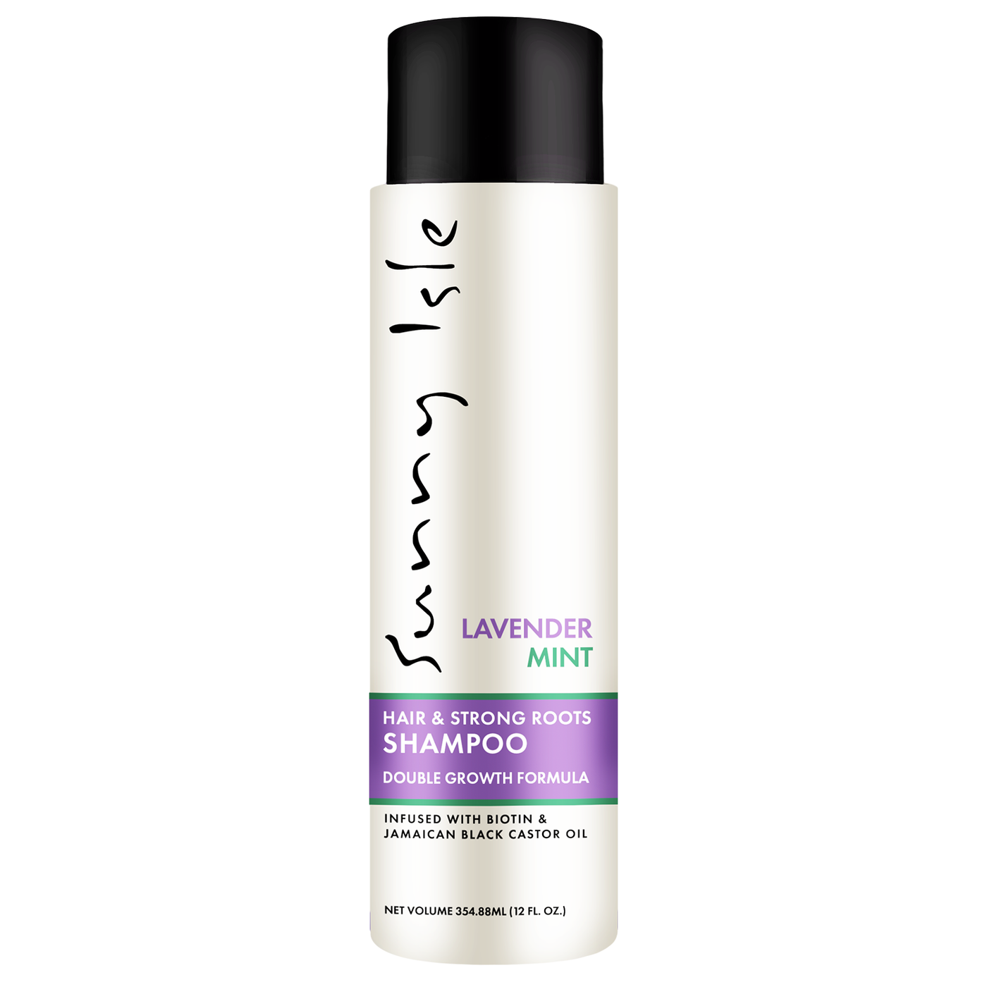 Sunny Isle Lavender Mint Hair & Strong Roots Shampoo Cleanses hair and scalp 354.88 ml/12.0 oz