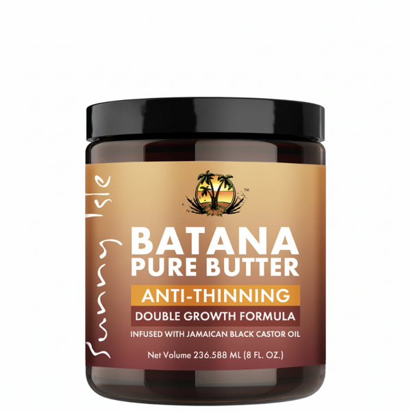 Sunny Isle Batana Pure Butter Anti-Thinning Locks moisture into dry hair 236.58 ml/8.0 oz