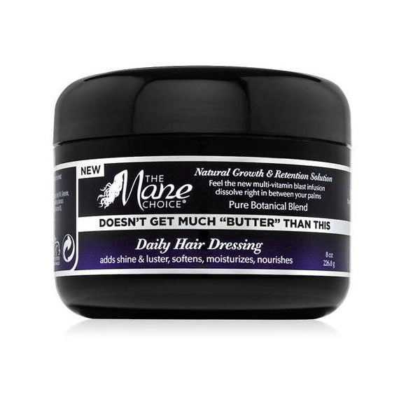 The Mane Choice Doesn't Get Much Butter Than This Daily Hair Dressing - Deeply Hydrating & Strengthening for Curly & Coily Hair 236.8g/8.35 oz