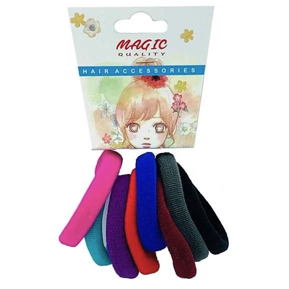 Magic Quality Hair Bobbles - Gentle, Strong Hold for All Hair Types (8 pcs)