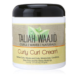 Taliah Waajid Curly Curl Cream: Defined, Hydrated Curls & Frizz Control for Natural Curly & Coily Hair