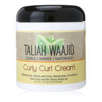 Taliah Waajid Curly Curl Cream: Defined, Hydrated Curls & Frizz Control for Natural Curly & Coily Hair