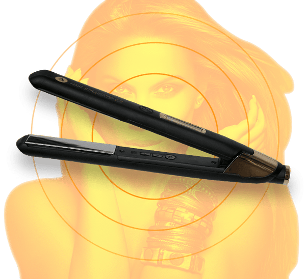 Aliza Titanium Professional Hair Straightener for Salon-Smooth, Frizz-Free Styles