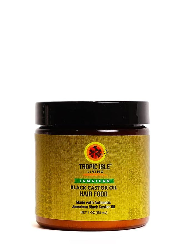 Tropic Isle Living Jamaican Black Castor Oil Hair Food for Strengthening & Growth for All Hair Types 118ml