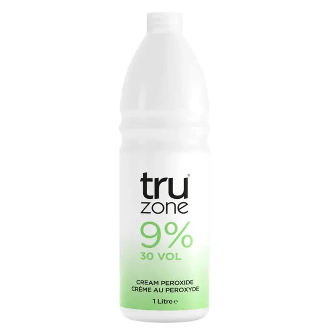 Truzone Cream Peroxide 9% 30 Vol for Professional Hair Lightening & Colouring | 1L / 33.81 oz