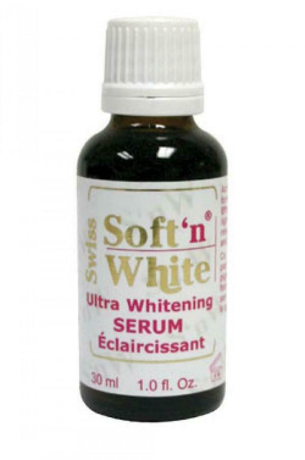 Soft'n White Ultra Whitening Hair Serum for Brighter, Even-Toned Hair - 30 ml/1.01 oz