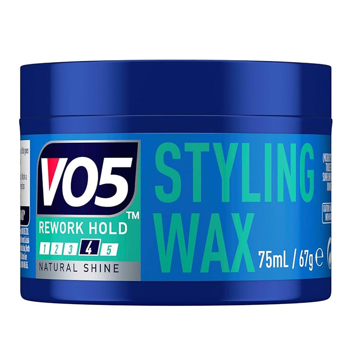VO5 Styling Wax Strong Hold & Defined Look for Unisex Hair 75 ml/2.54 oz