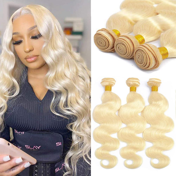 100% Virgin Brazilian Free Part Blond Hair Extensions – Ultimate Versatility for Natural Styles