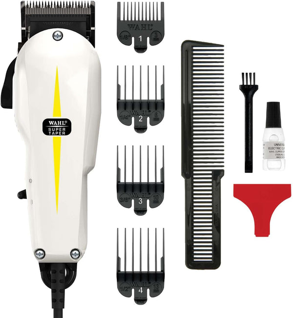 WAHL Super Taper Classic Professional Corded Hair Clippers for Barbers & Home Use