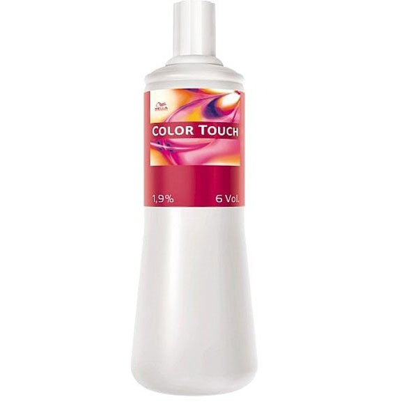 Wella Color Touch Emulsion 1.9% 6 Vol for Gentle Color Activation & Enhanced Shine 1000 ml