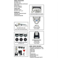 Wahl Cordless Senior (Metal Edition) Professional Power & Precision Hair Clipper