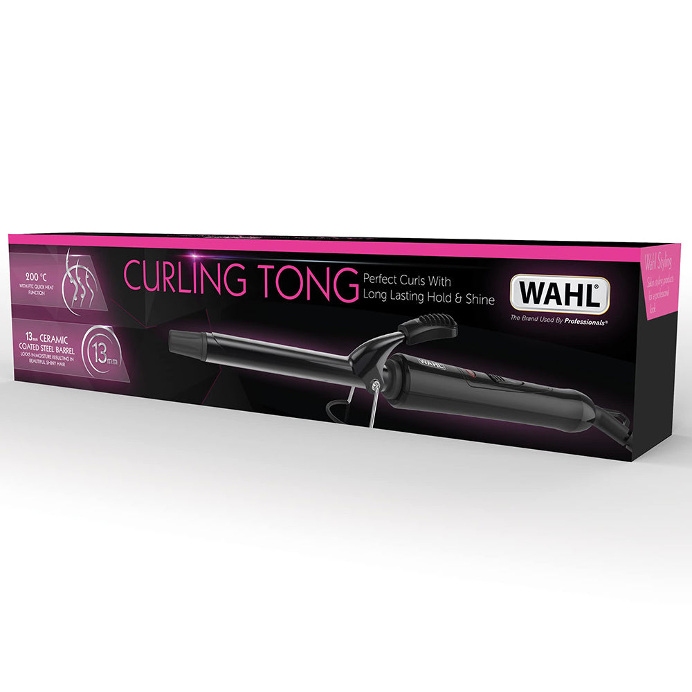 WAHL Curling Tong 13mm | Professional Defined Curls for Short Hair & Precision Styling