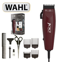 Wahl 10-Piece 100 Series Corded Hair Clipper Kit for Easy Home Haircuts & Grooming