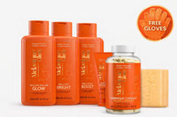 Melanique Glow Glow All Out Bundle + Capsule & Free Gloves