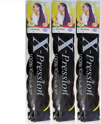 X Pression Ultra Braid (pack of 3) Value Protective Styling