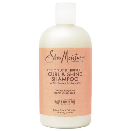 SheaMoisture Coconut & Hibiscus Curl & Shine Shampoo