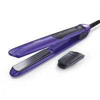 WAHL Pro Glide Straightener: Ultra-Smooth, Frizz-Free Styling for Salon-Quality Results | Special Edition Purple Shimmer